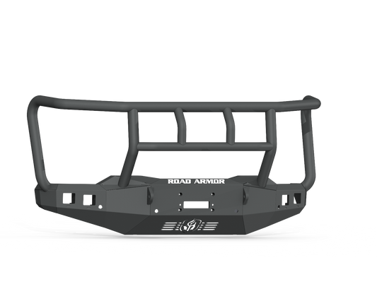 Stealth Front Winch Bumper Titan II Guard - Texture Black 2020-2023 Chevrolet 2500 3500
