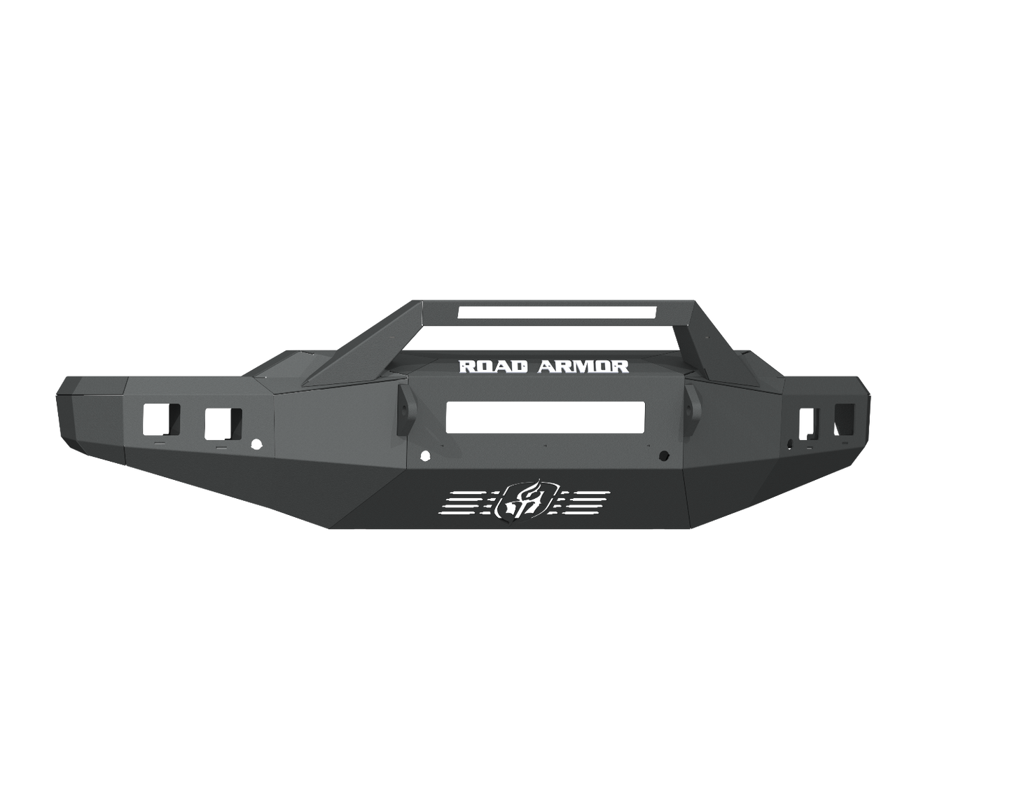Stealth Front Non-Winch Bumper  Sheet Metal Pre-Runner Guard - Texture Black 2020-2023 Chevrolet 2500 3500