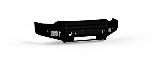 Vaquero Front Non-Winch Bumper - Texture Black 2020-2023 Chevrolet 2500 3500