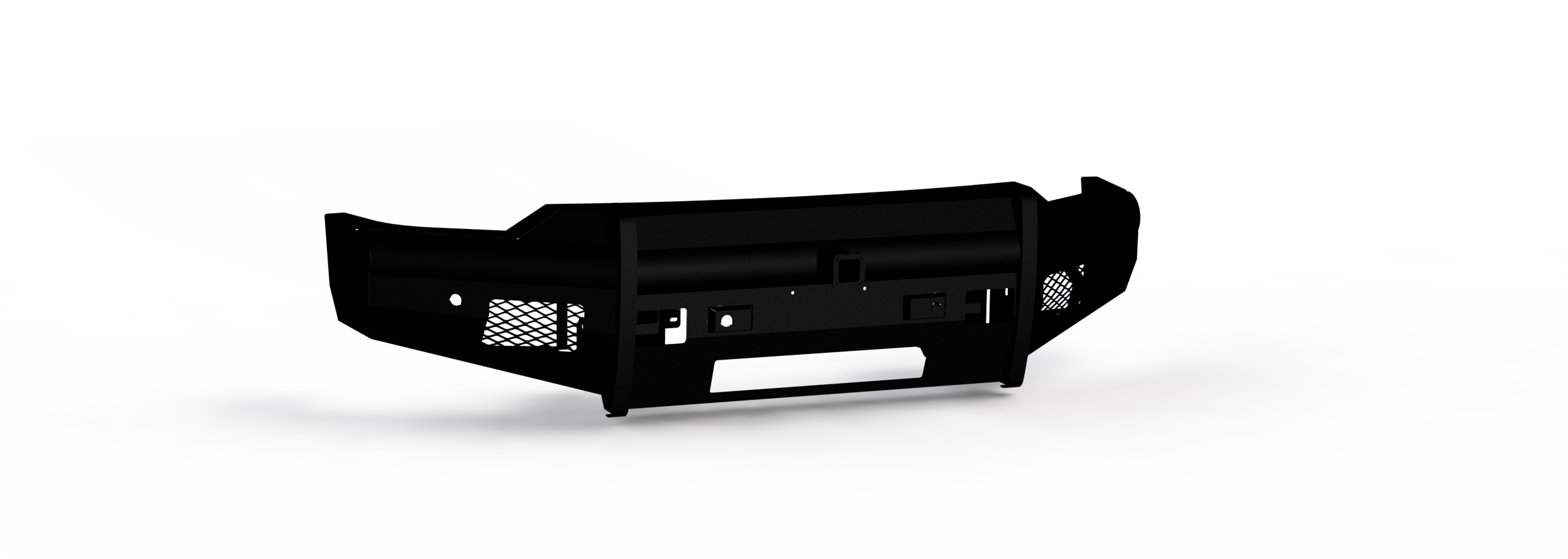 Chevrolet 2500 3500 2020-2023 Front Non-Winch Bumper 2in Receiver