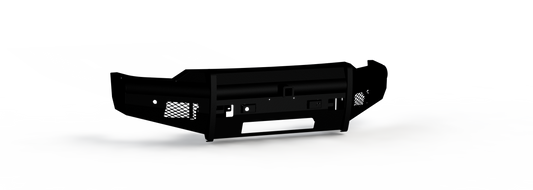 Vaquero Front Non-Winch Bumper | 2in Receiver - Texture Black 2020-2023 Chevrolet 2500 3500