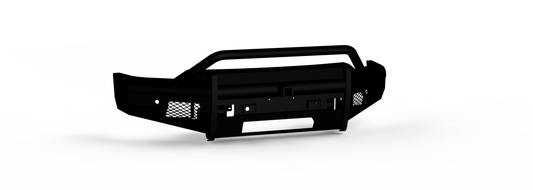 Vaquero Front Non-Winch Bumper Pre-Runner Guard | 2in Receiver - Texture Black 2020-2023 Chevrolet 2500 3500
