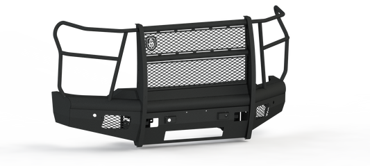 Vaquero Front Non-Winch Bumper Full Guard - Texture Black 2020-2023 Chevrolet 2500 3500