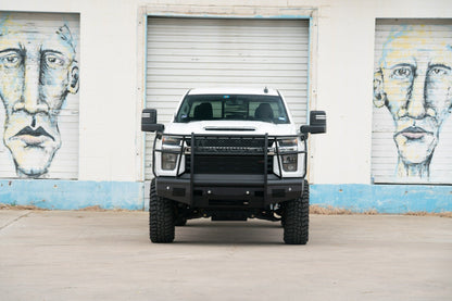 Vaquero Front Non-Winch Bumper Full Guard - Texture Black 2020-2023 Chevrolet 2500 3500