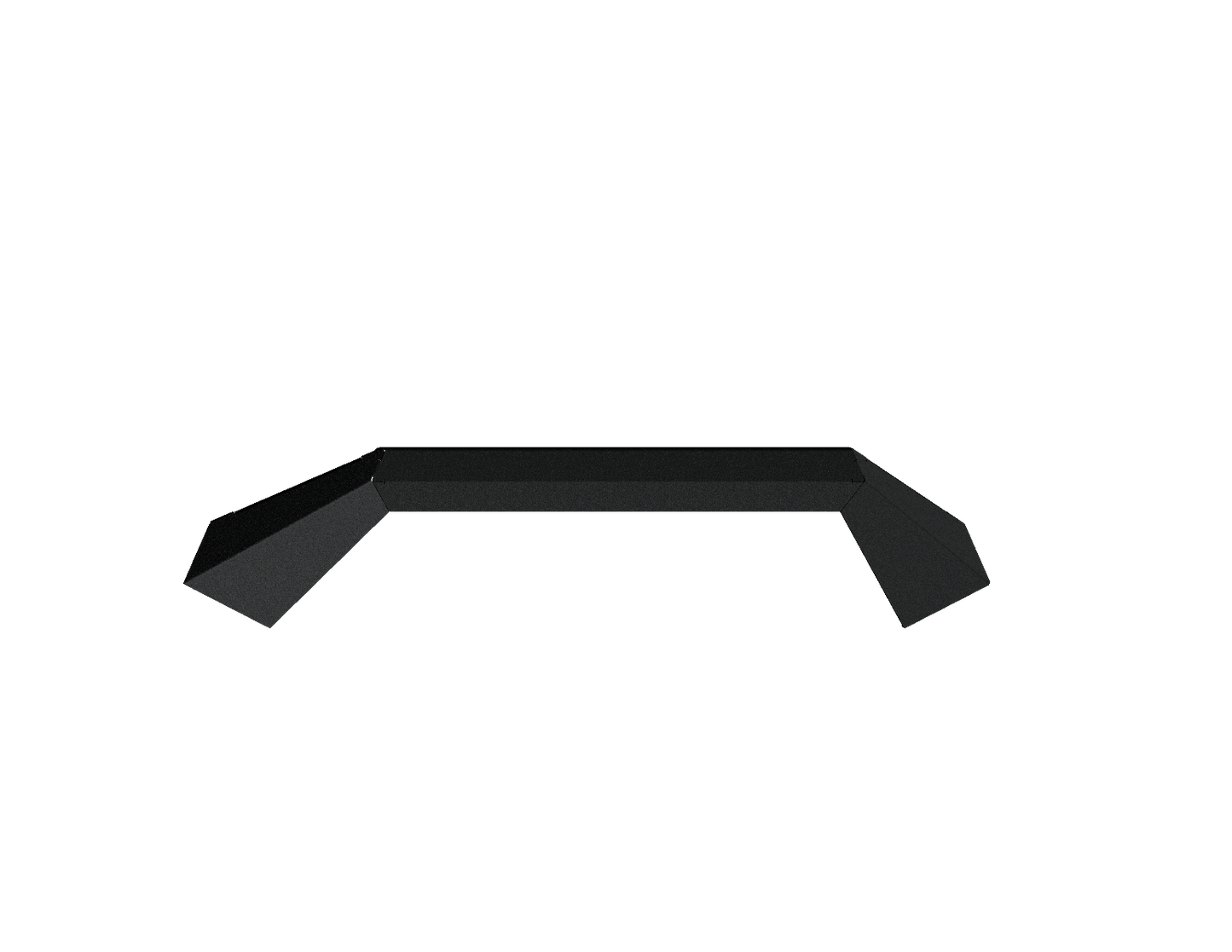 Spartan Front Bolt on Accessory Sheet Metal Pre-Runner Guard - Texture Black 2020-2023 Chevrolet 2500 3500