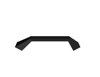 Spartan Front Bolt on Accessory Sheet Metal Pre-Runner Guard - Texture Black 2020-2023 Chevrolet 2500 3500