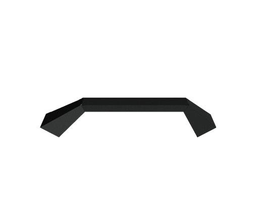Spartan Front Bolt on Accessory Sheet Metal Pre-Runner Guard - Texture Black 2020-2023 Chevrolet 2500 3500