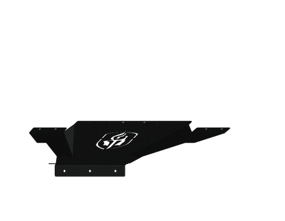 Spartan Front Bolt on Accessory Skid Plate - Texture Black 2020-2023 Chevrolet 2500 3500