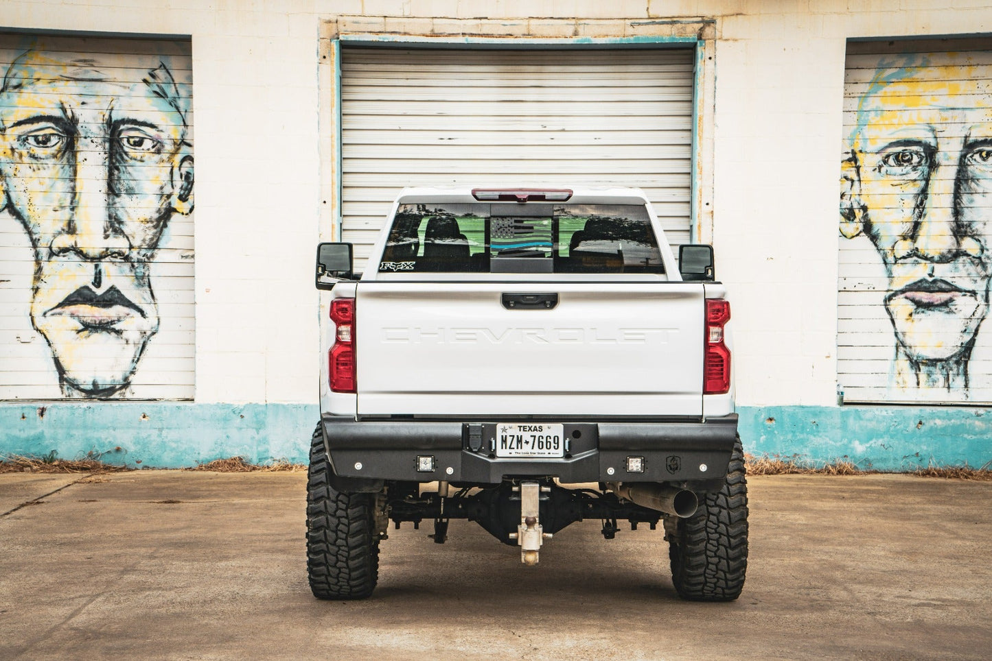 Vaquero Rear Bumper - Texture Black 2020-2025 Chevrolet/GMC 2500 3500