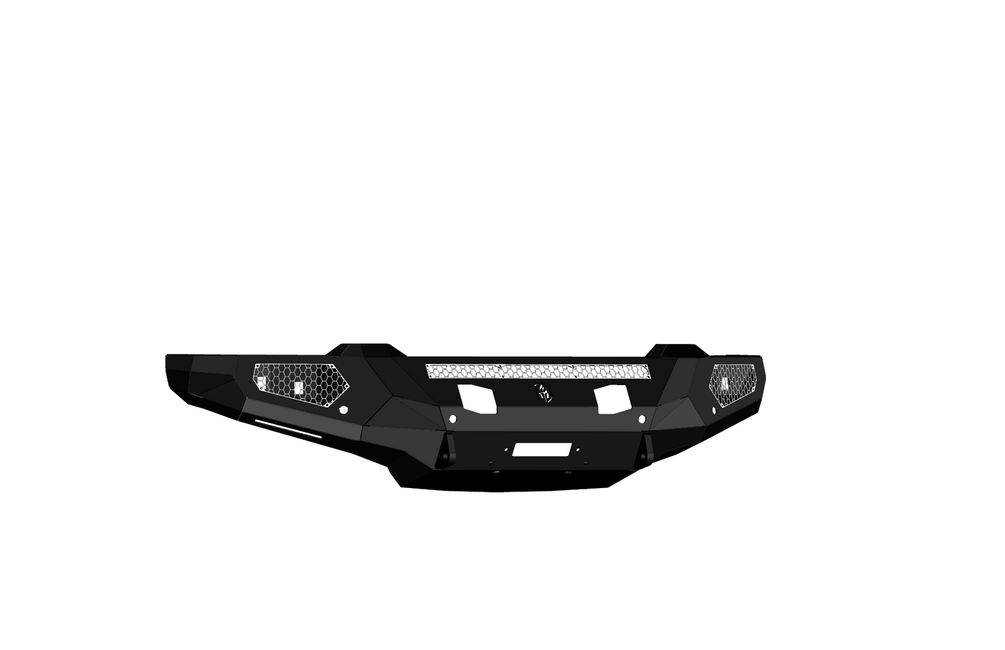 Evolution Front Winch Bumper - Texture Black 2024-2025 Chevrolet 2500 3500