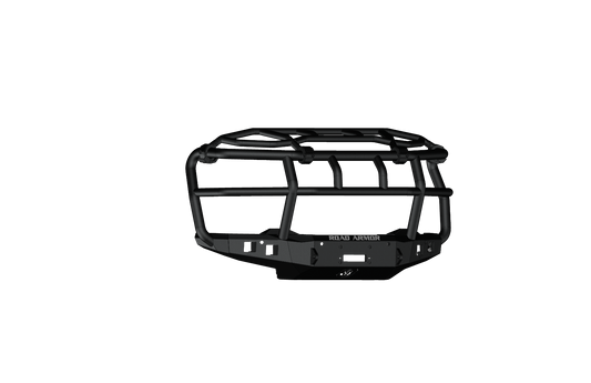 Stealth Front Non-Winch Bumper Titan II Guard | Intimidator - Texture Black 2024-2025 Chevrolet 2500 3500