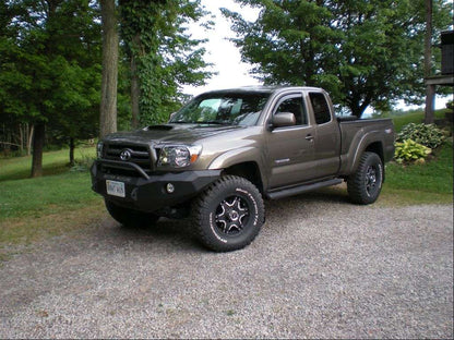 Stealth Front Winch Bumper Pre-Runner Guard | Round Holes - Texture Black 2005-2011 Toyota Tacoma