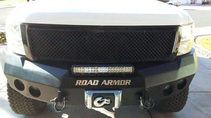 Stealth Front Winch Bumper | Round Holes - Texture Black 2008-2013 Chevrolet 1500