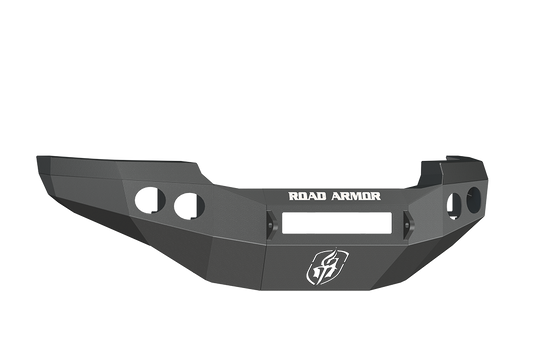Stealth Front Non-Winch Bumper | Round Holes - Texture Black 2011-2014 GMC 2500 3500