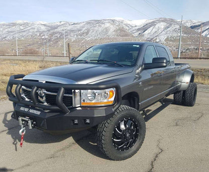 Stealth Front Winch Bumper Titan II Guard - Texture Black 2006-2009 RAM 2500 3500