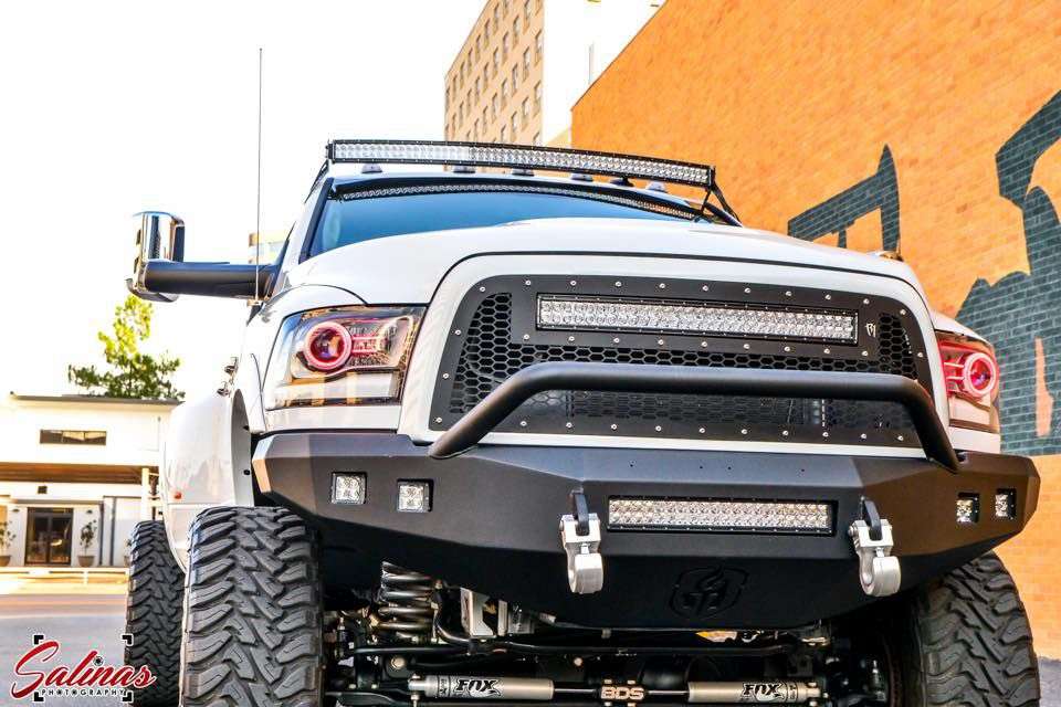 Stealth Front Non-Winch Bumper Pre-Runner Guard - Texture Black 2010-2018 RAM 2500 3500