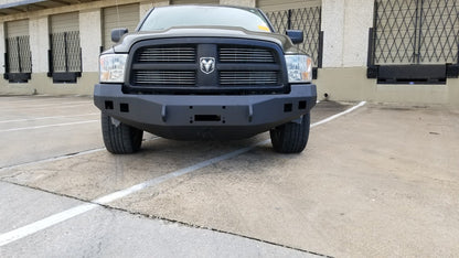 Stealth Front Winch Bumper Lonestar Guard - Texture Black 2009-2012 RAM 1500