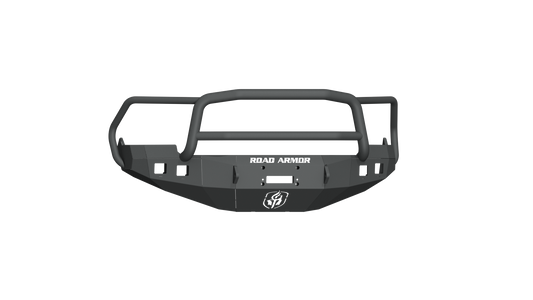Stealth Front Winch Bumper Lonestar Guard - Texture Black 2009-2012 RAM 1500