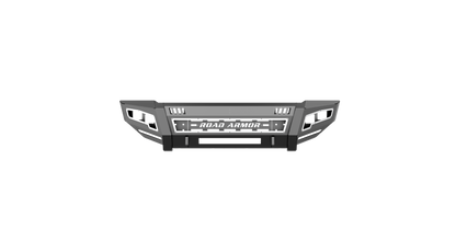 iDentity Front Bumper Full Kit | Shackle Center Section | Standard End Pods | Beauty Ring - Texture Black 2010-2018 RAM 2500 3500