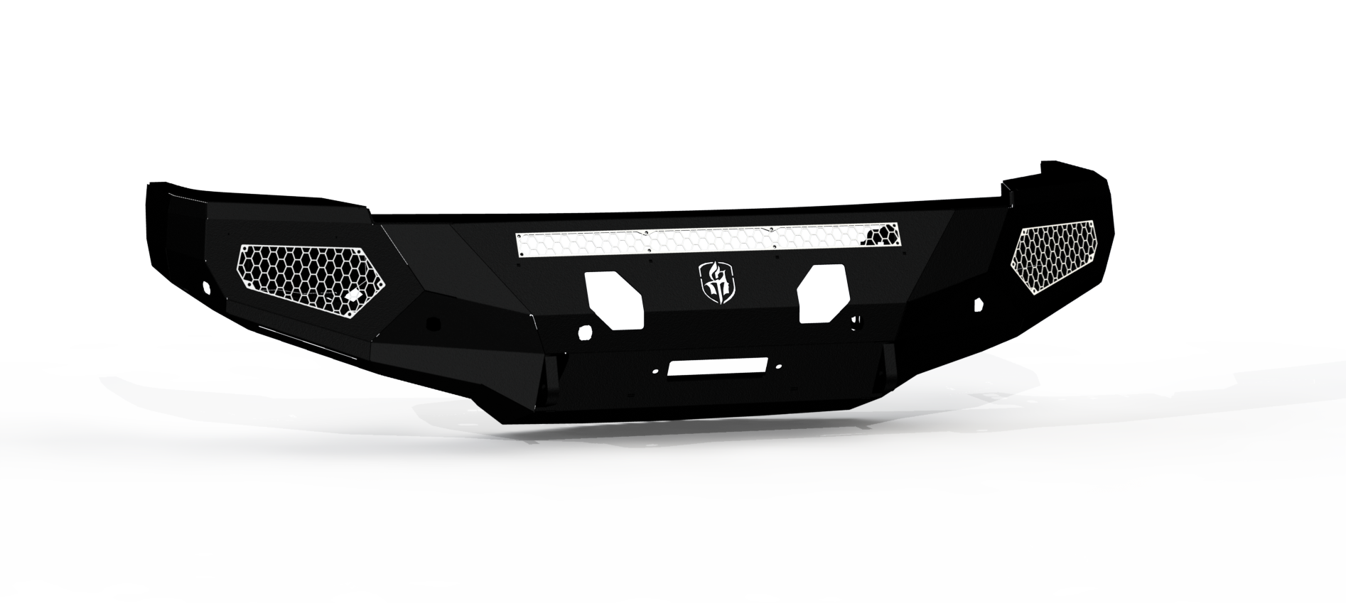 Evolution Front Winch Bumper - Texture Black 2010-2018 RAM 2500 3500