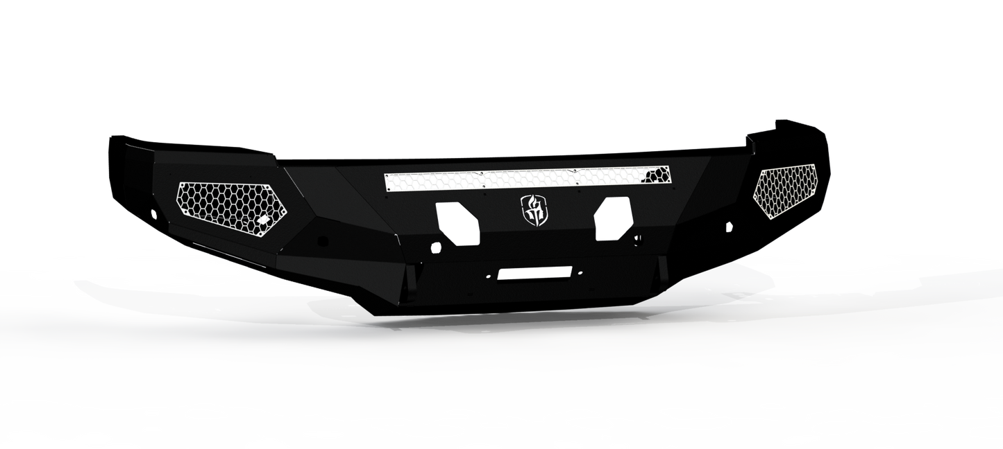 Evolution Front Winch Bumper - Texture Black 2010-2018 RAM 2500 3500