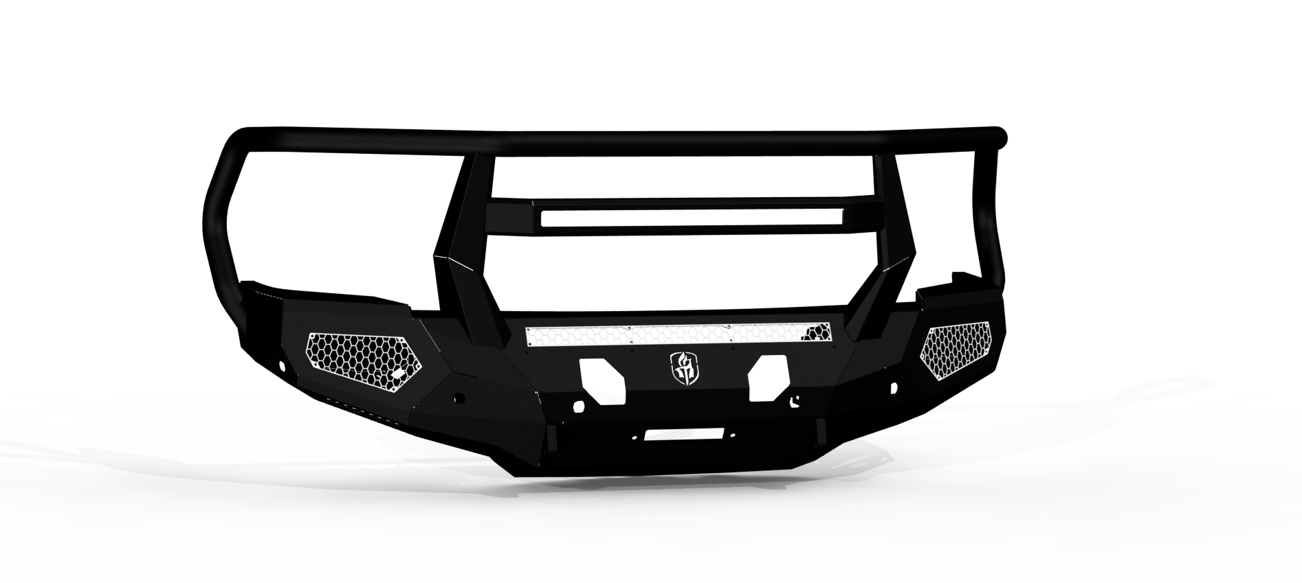 Evolution Front Winch Bumper Reaper Guard - Texture Black 2010-2018 RAM 2500 3500