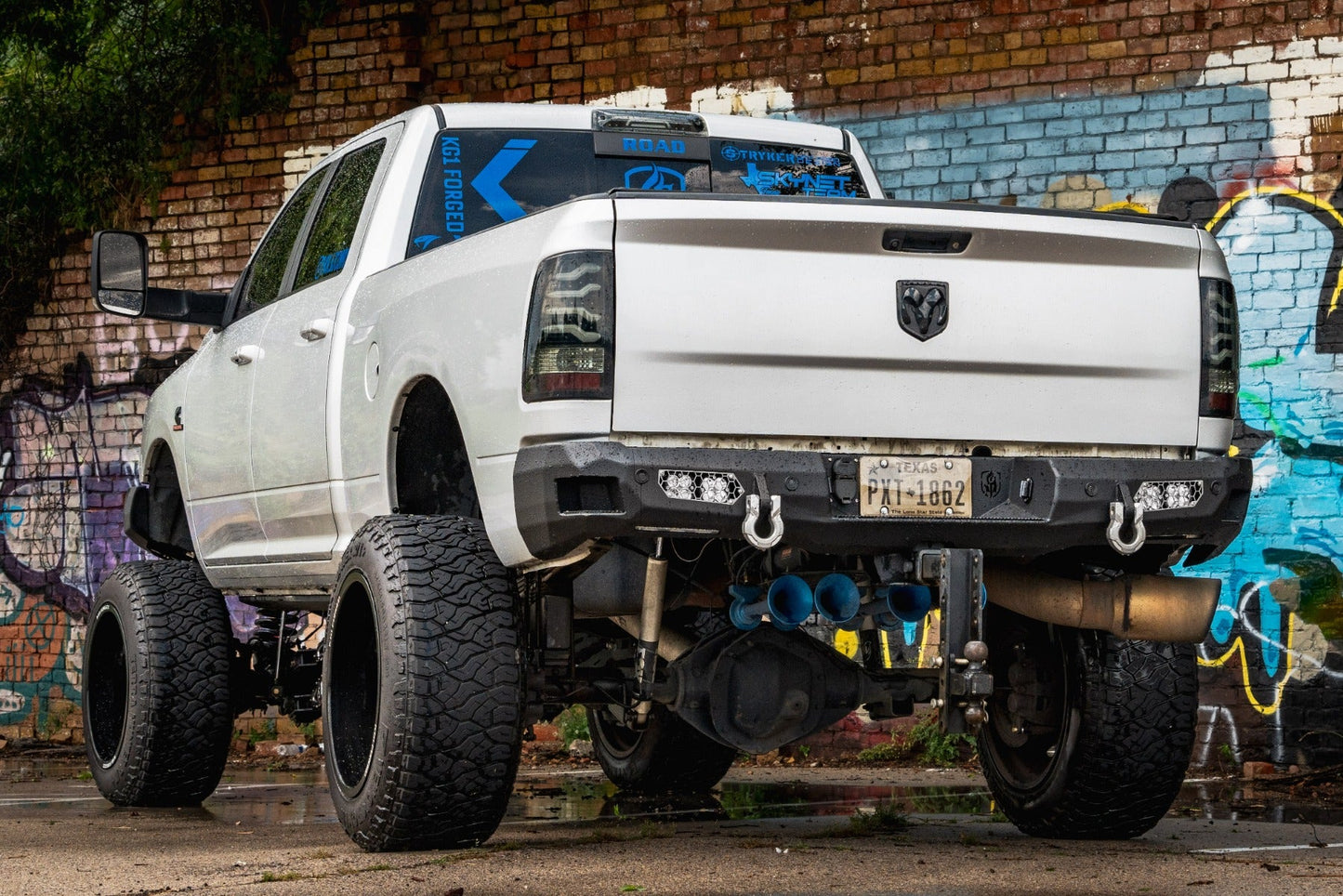 Evolution Rear Bumper - Texture Black 2010-2018 RAM 2500 3500 4500