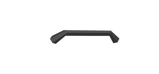 Spartan Front Bolt on Accessory Sheet Metal Pre-Runner Guard - Texture Black 2010-2018 RAM 2500 3500