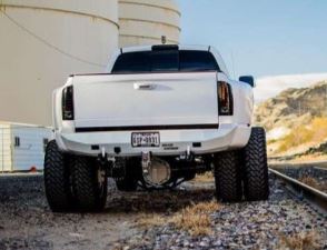 Stealth Rear Winch Bumper | Dually - Texture Black 2010-2018 RAM 3500 4500
