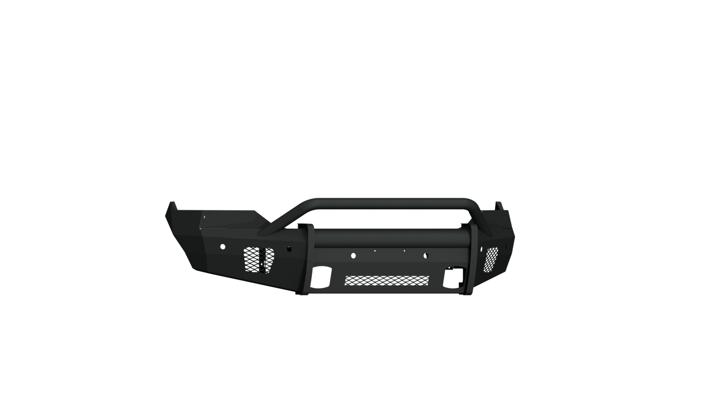 Vaquero Front Non-Winch Bumper Pre-Runner Guard - Texture Black 2013-2018 RAM 1500