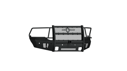 Vaquero Front Non-Winch Bumper Full Guard | 2in Receiver - Texture Black 2013-2018 RAM 1500