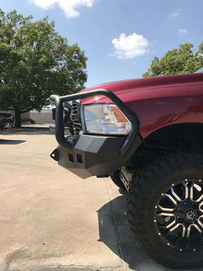 Stealth Front Non-Winch Bumper Lonestar Guard - Texture Black 2013-2018 RAM 1500