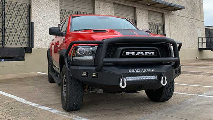 Stealth Front Non-Winch Bumper Lonestar Guard - Texture Black 2015-2018 RAM Rebel
