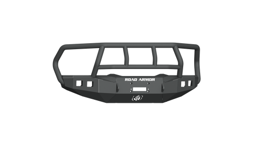 Stealth Front Winch Bumper Titan II Guard - Texture Black 2015-2018 RAM Rebel