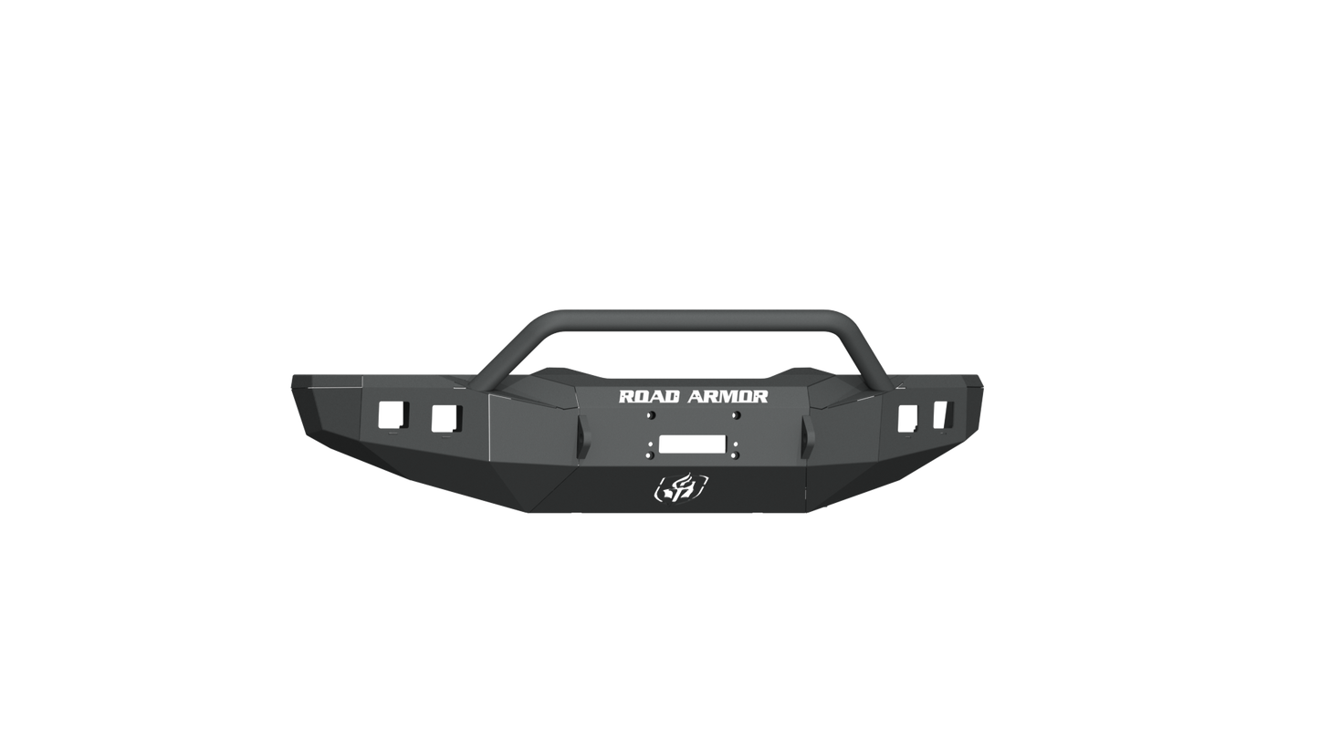 Stealth Front Winch Bumper Pre-Runner Guard - Texture Black 2015-2018 RAM Rebel
