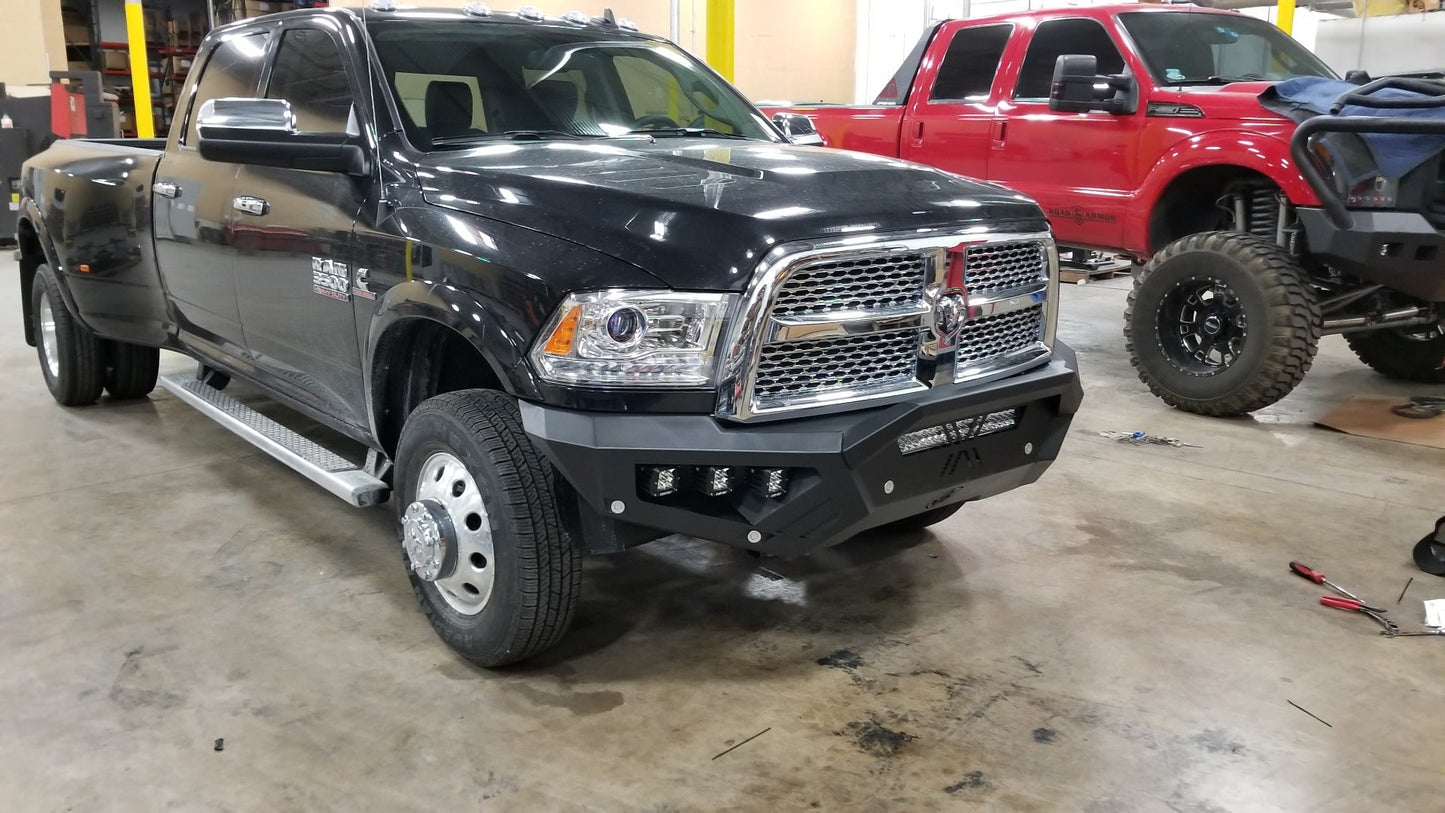 Spartan Front Bumper - Texture Black 2016-2018 RAM 2500 3500