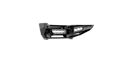 iDentity Front Bumper Full Kit | Shackle Center Section | Wide End Pods | Beauty Ring - Texture Black 2016-2018 RAM 4500