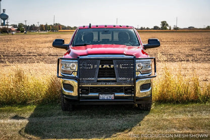 Vaquero Front Grille Guard - Brush Guard - Texture Black 2019-2026 RAM 2500 3500