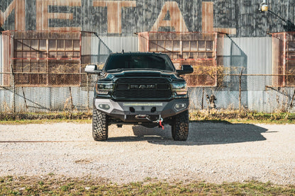 Evolution Front Winch Bumper - Texture Black 2019-2024 RAM 2500 3500