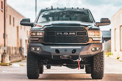 Evolution Front Winch Bumper - Texture Black 2019-2024 RAM 2500 3500