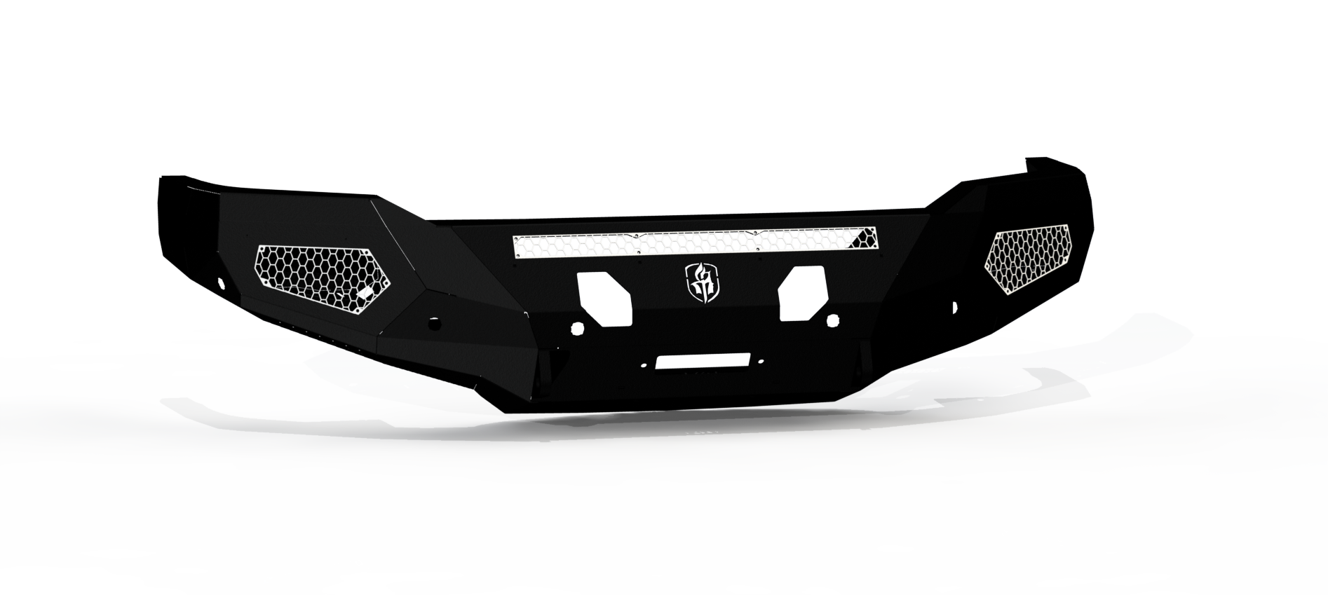 Evolution Front Winch Bumper - Texture Black 2019-2024 RAM 2500 3500