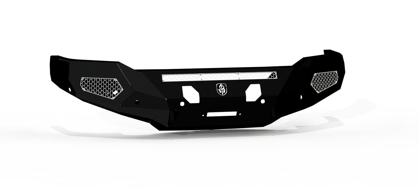 Evolution Front Winch Bumper - Texture Black 2019-2024 RAM 2500 3500