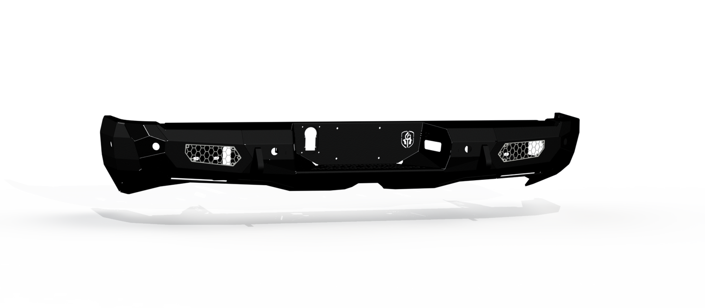 Evolution Rear Bumper - Texture Black 2019-2024 RAM 2500 3500 4500
