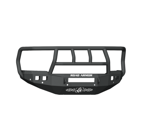 Stealth Front Non-Winch Bumper Titan II Guard - Texture Black 2019-2024 RAM 2500 3500