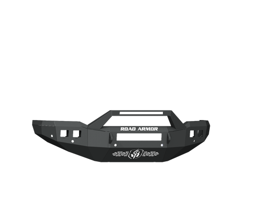 Stealth Front Non-Winch Bumper Sheet Metal Pre-Runner Guard - Texture Black 2019-2024 RAM 2500 3500