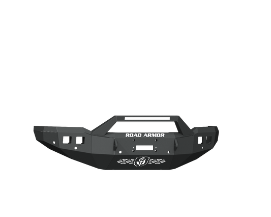 Stealth Front Winch Bumper Sheet Metal Pre-Runner Guard - Texture Black 2019-2024 RAM 2500 3500