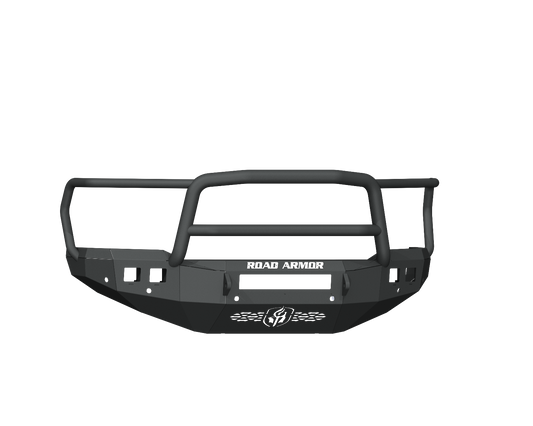 Stealth Front Non-Winch Bumper Lonestar Guard - Texture Black 2019-2024 RAM 2500 3500