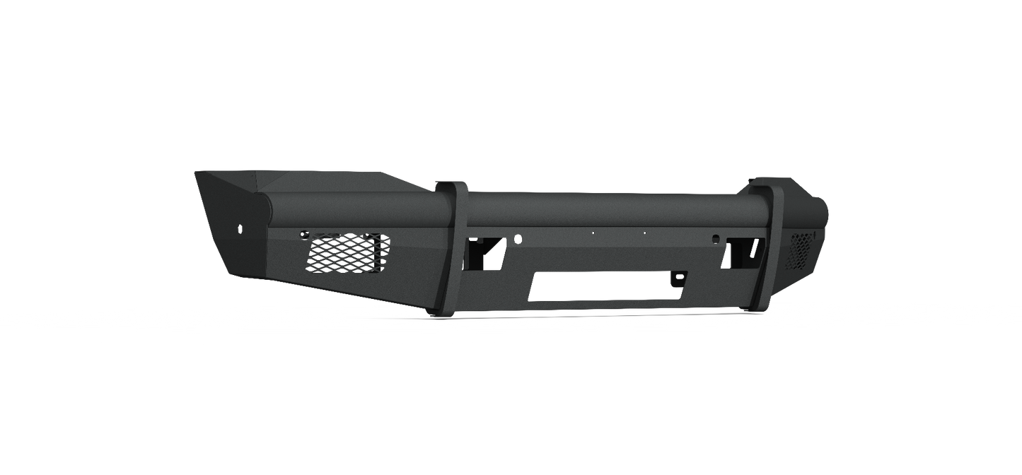 Vaquero Front Non-Winch Bumper - Texture Black 2019-2024 RAM 2500 3500