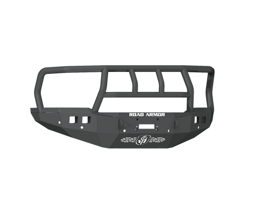 Stealth Front Winch Bumper Titan II Guard - Texture Black 2019-2024 RAM 4500 5500