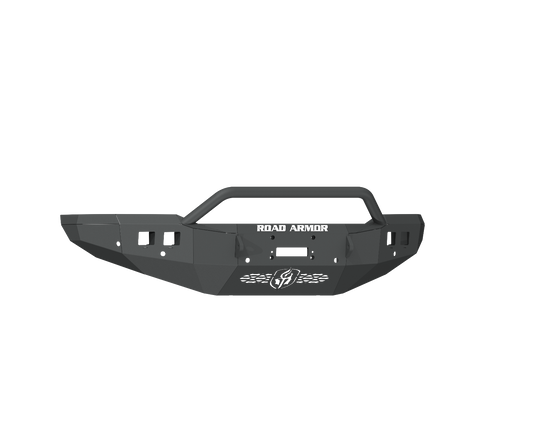 Stealth Front Winch Bumper Pre-Runner Guard - Texture Black 2019-2024 RAM 4500 5500